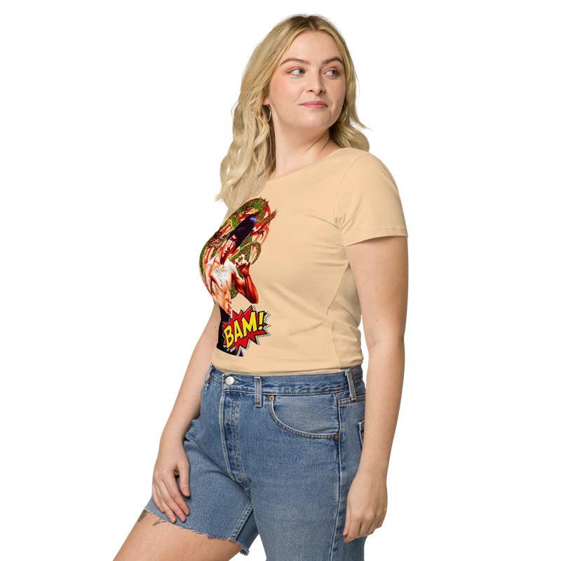 Basic Bio-T-Shirt für Damen Bruce Lee