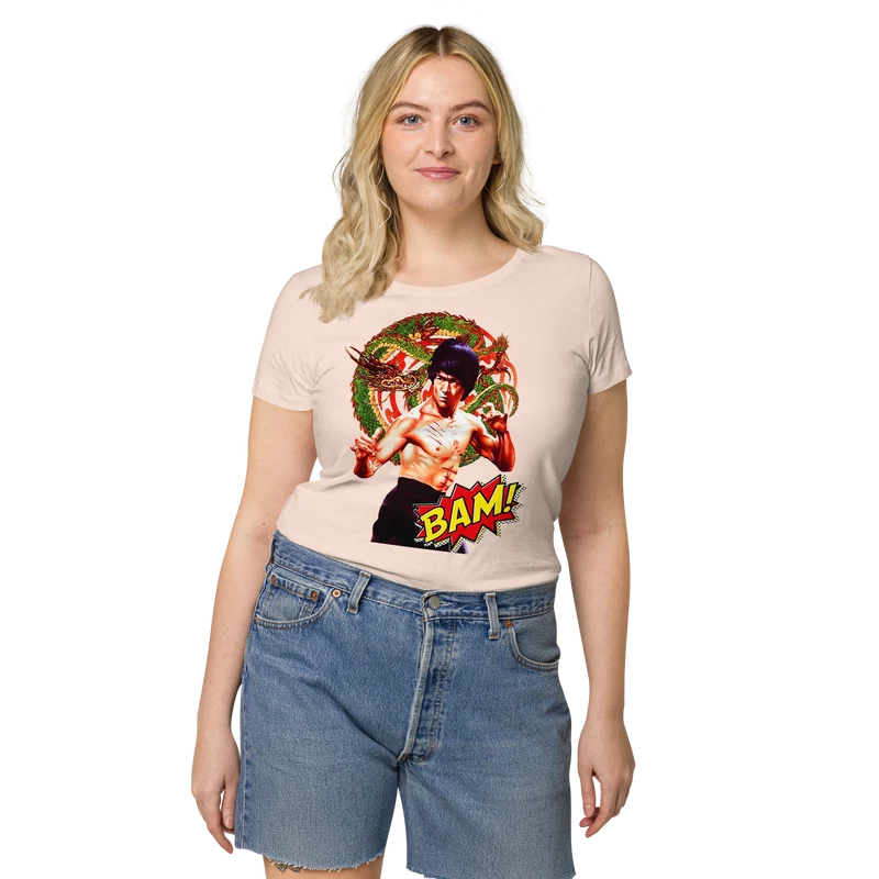 Basic Bio-T-Shirt für Damen Bruce Lee
