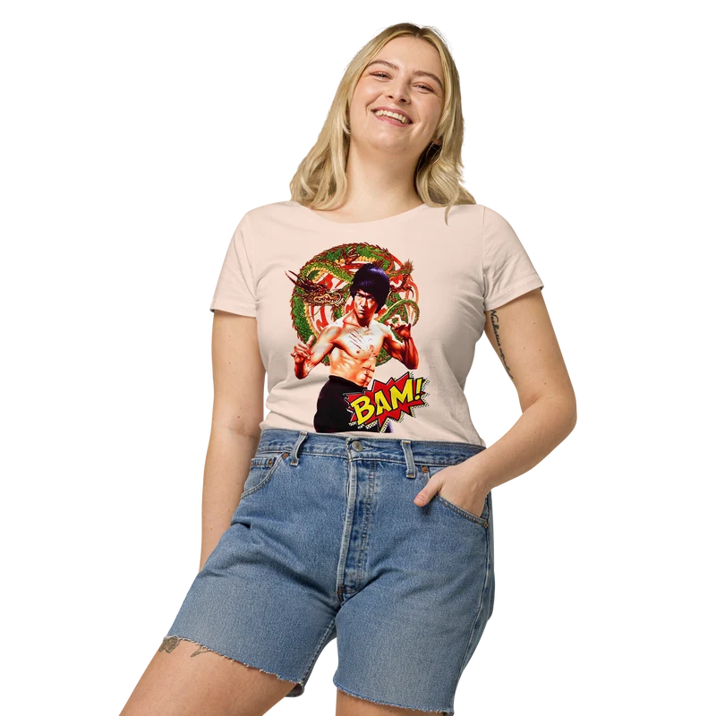 Basic Bio-T-Shirt für Damen Bruce Lee