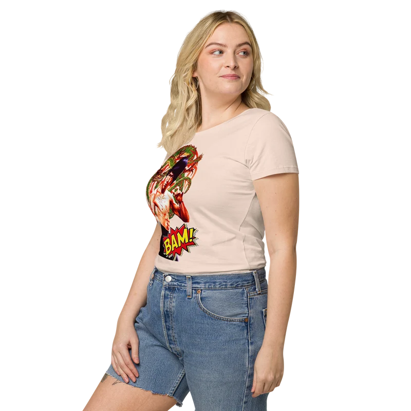 Basic Bio-T-Shirt für Damen Bruce Lee
