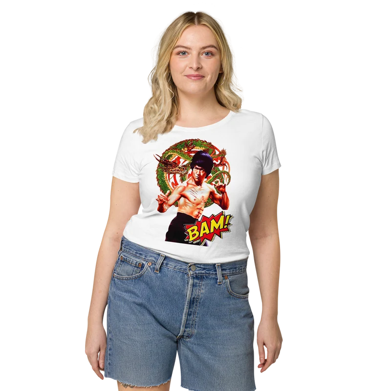 Basic Bio-T-Shirt für Damen Bruce Lee