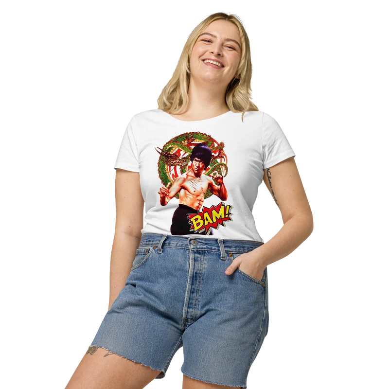 Basic Bio-T-Shirt für Damen Bruce Lee