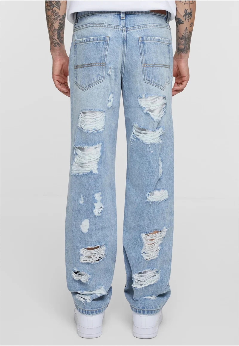 UC Heavy Ounce Straight Fit Heavy Destroyed Jeans