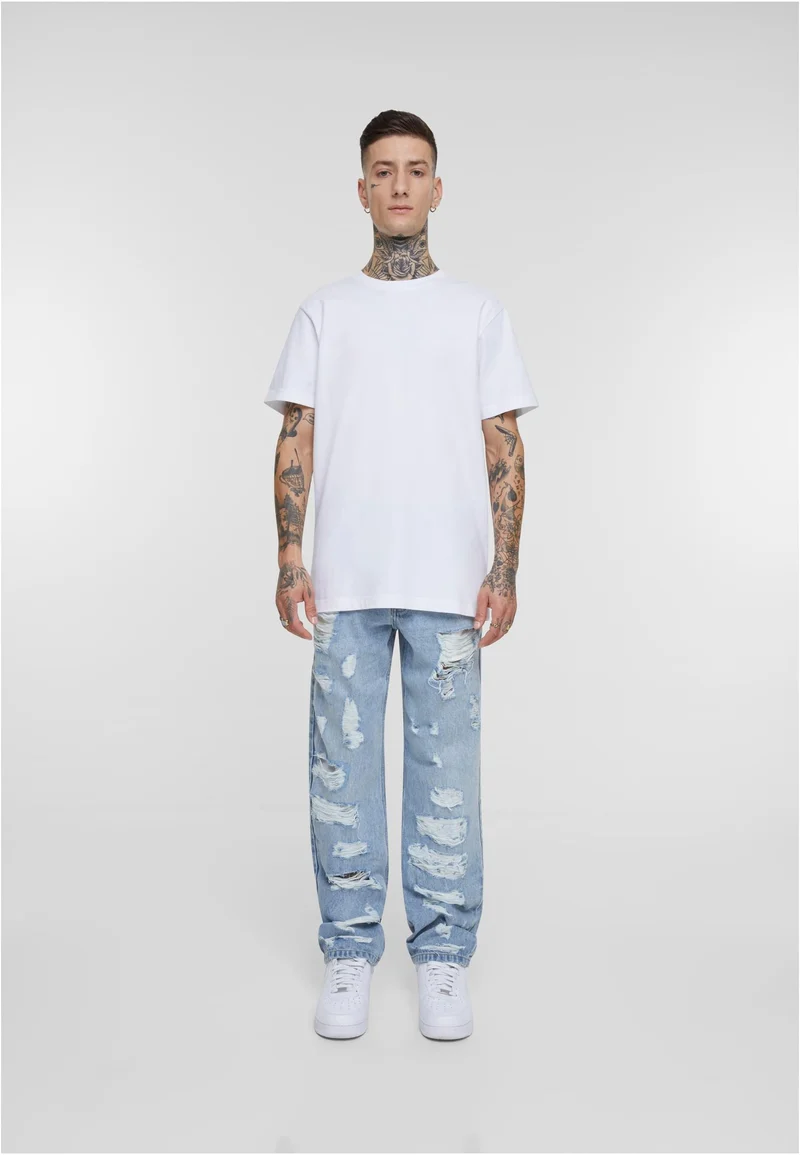 UC Heavy Ounce Straight Fit Heavy Destroyed Jeans