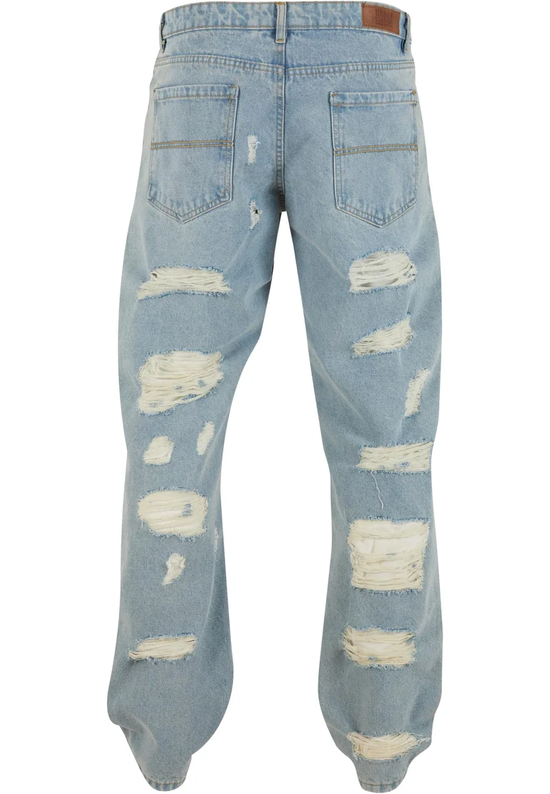 UC Heavy Ounce Straight Fit Heavy Destroyed Jeans