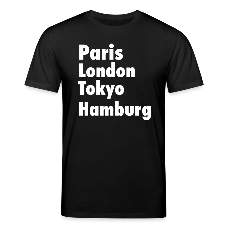 Männer Bio-T-Shirt von Stanley & Stella Paris London Hamburg