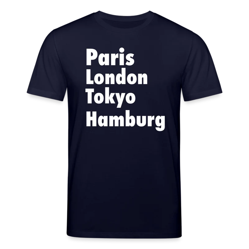Männer Bio-T-Shirt von Stanley & Stella Paris London Hamburg