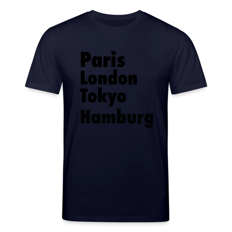 Männer Bio-T-Shirt von Stanley & Stella Paris London Hamburg