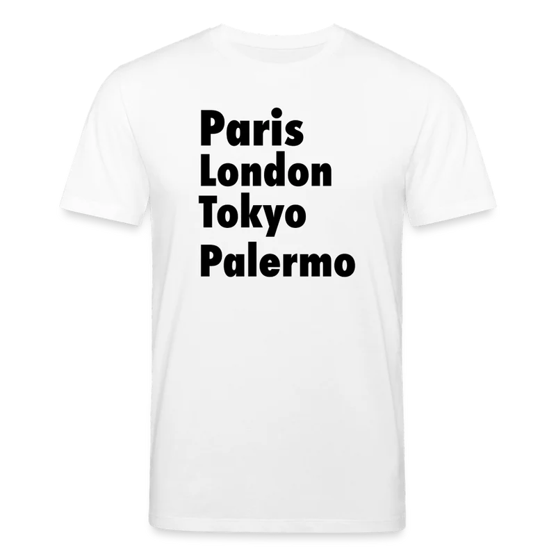 Männer Bio-T-Shirt von Stanley & Stella Paris London Palermo