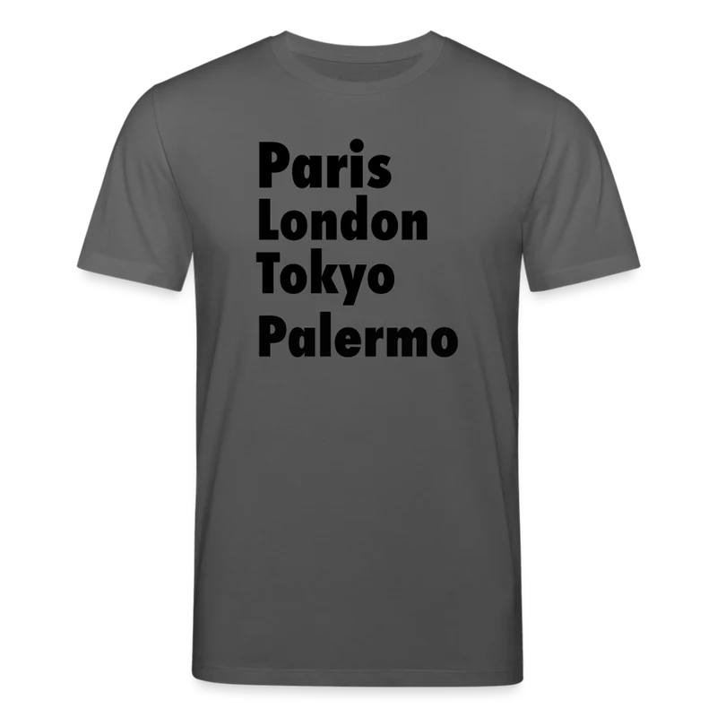 Männer Bio-T-Shirt von Stanley & Stella Paris London Palermo