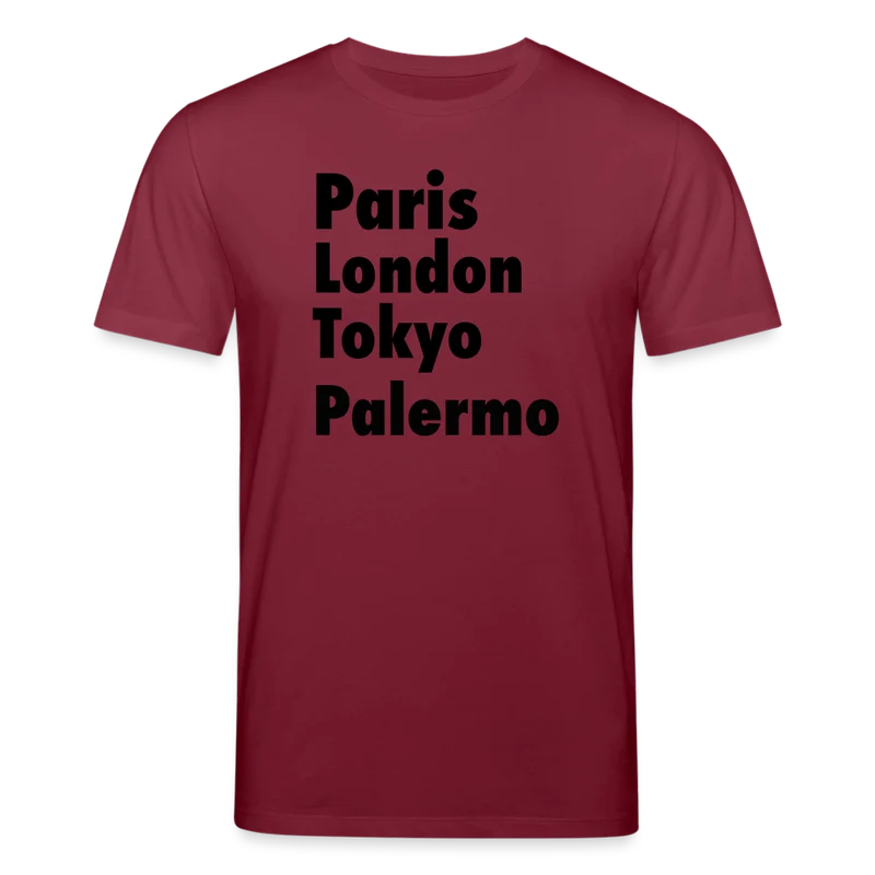 Männer Bio-T-Shirt von Stanley & Stella Paris London Palermo