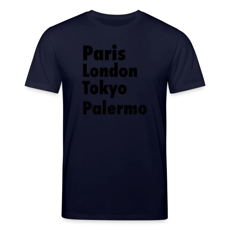 Männer Bio-T-Shirt von Stanley & Stella Paris London Palermo