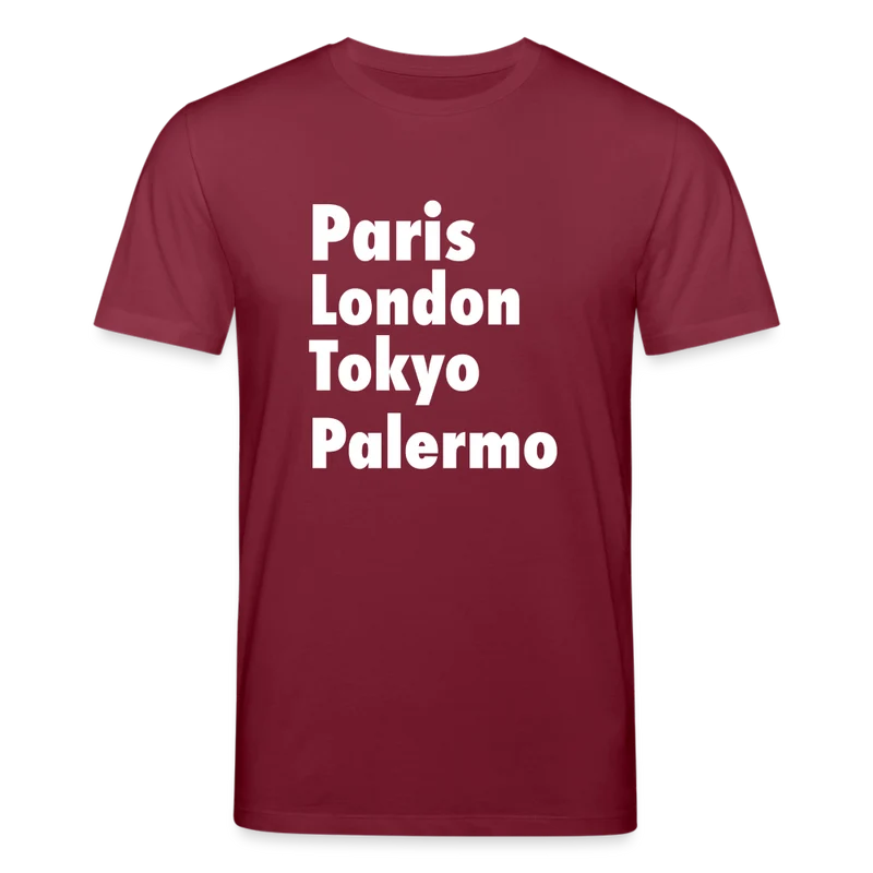 Männer Bio-T-Shirt von Stanley & Stella Paris London Palermo