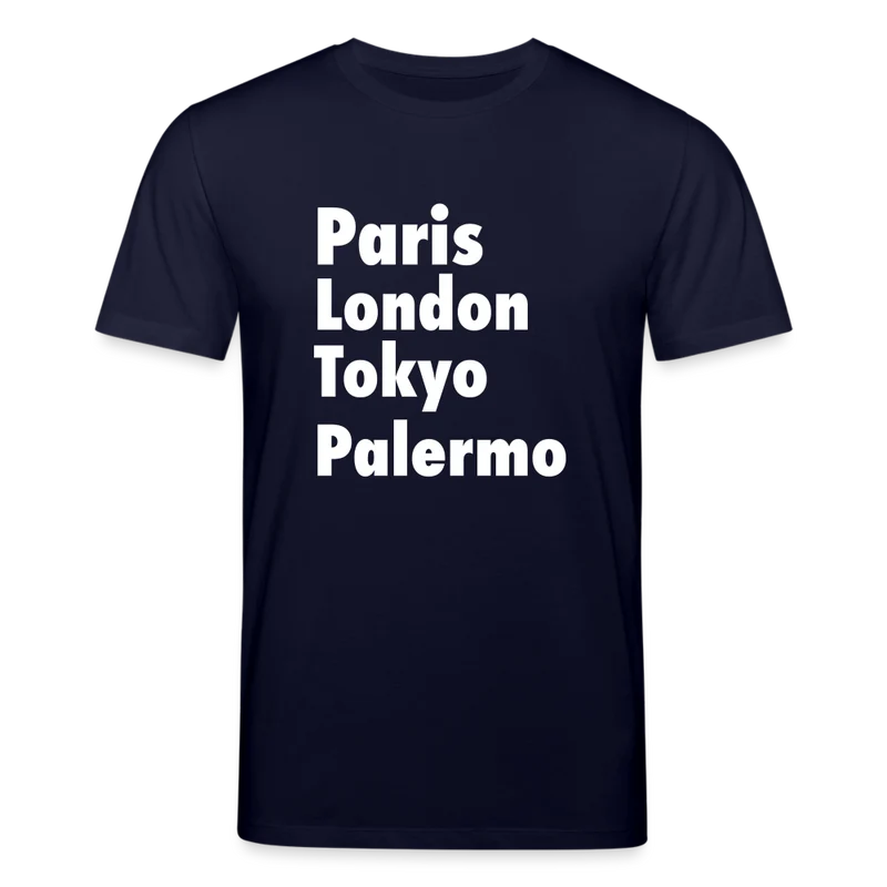 Männer Bio-T-Shirt von Stanley & Stella Paris London Palermo