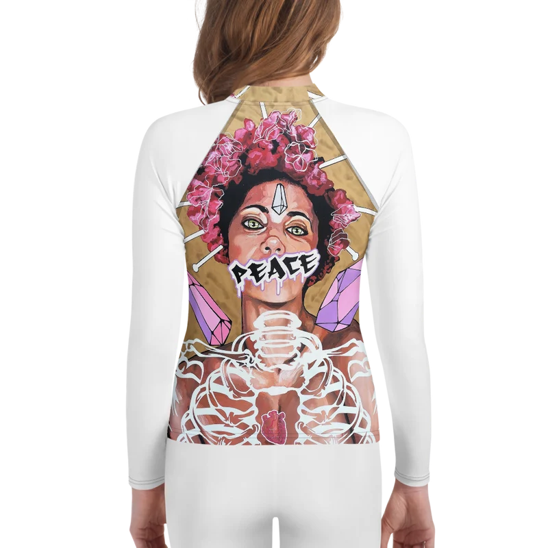 Rash-Guard für Jugendliche Peace