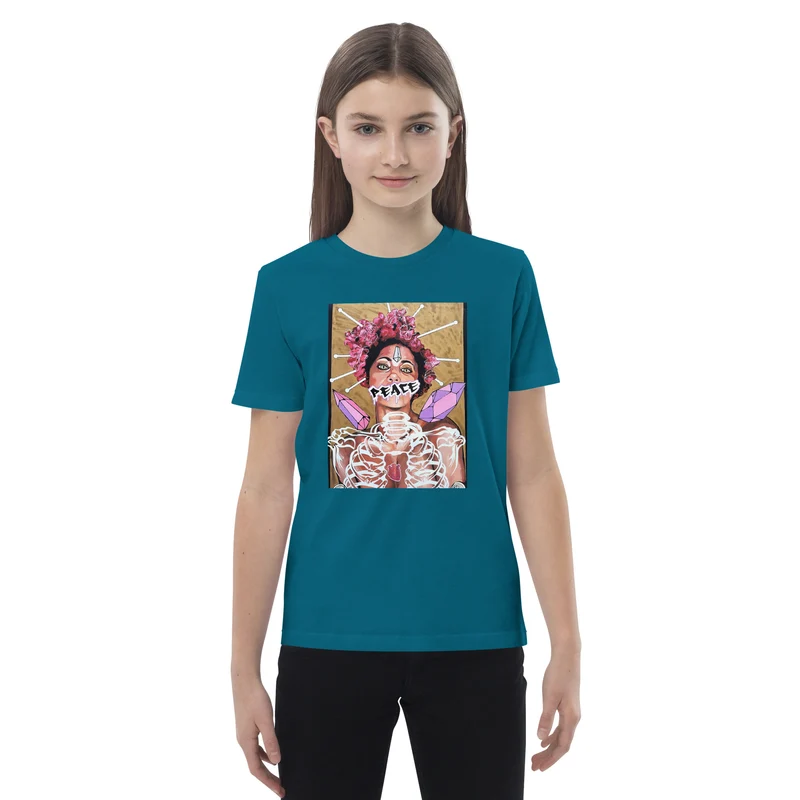 Bio-Baumwoll-T-Shirt für Kinder - Stanley Stella STTK909 PEACE