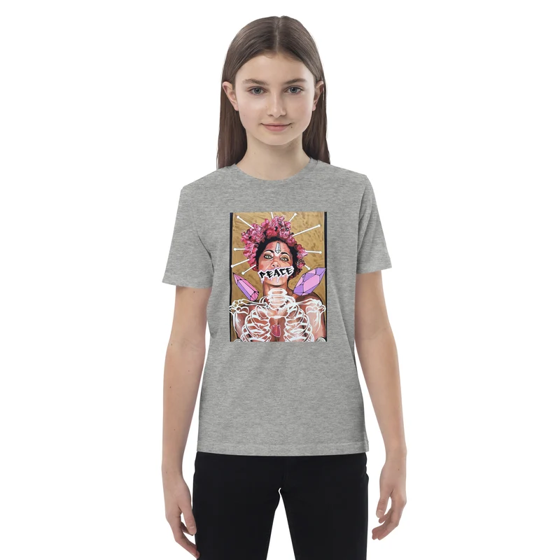 Bio-Baumwoll-T-Shirt für Kinder - Stanley Stella STTK909 PEACE