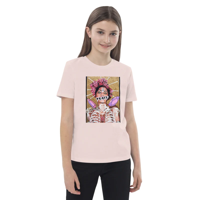 Bio-Baumwoll-T-Shirt für Kinder - Stanley Stella STTK909 PEACE