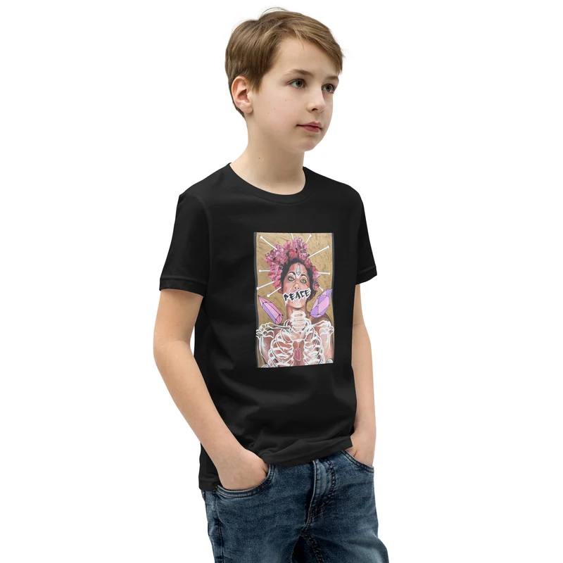 Kurzärmeliges T-Shirt für Kinder Peace
