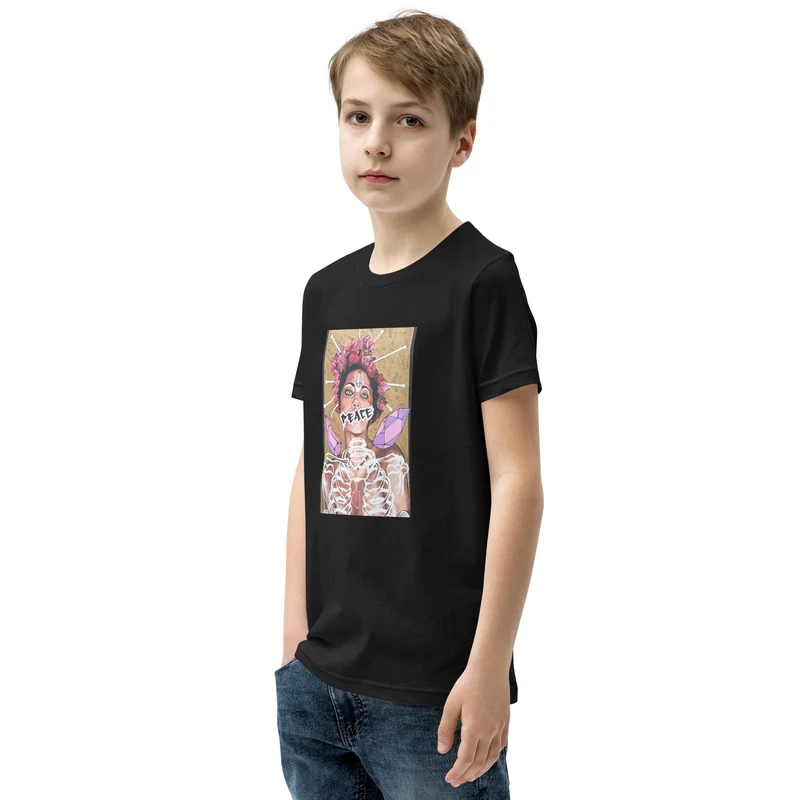 Kurzärmeliges T-Shirt für Kinder Peace