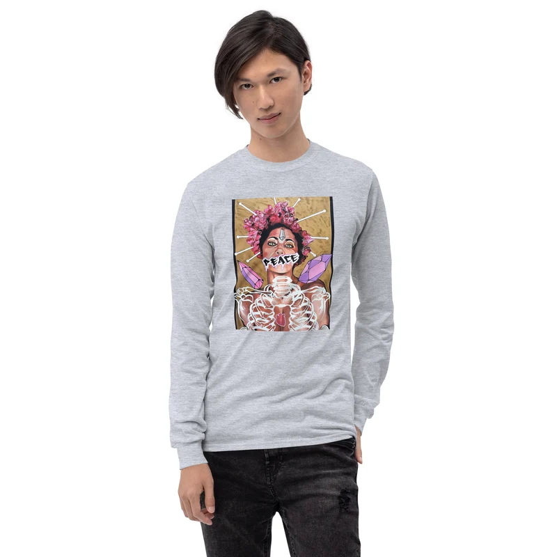 Herren-Langarmshirt Peace