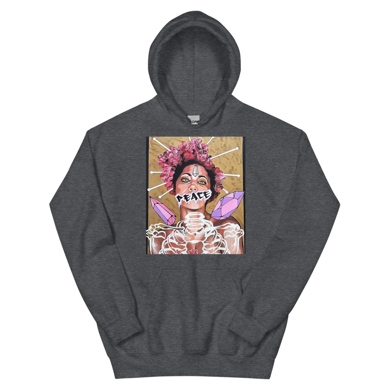 Unisex-Kapuzenpullover Frau Peace