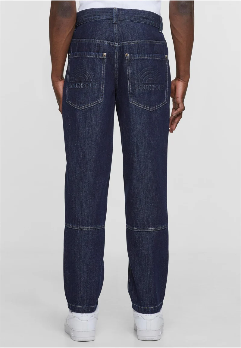 SP Heat Embossed Denim Pants