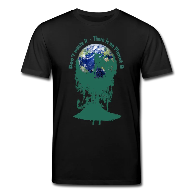 Männer Bio-T-Shirt von Stanley & Stella Don‘t waste it - There is no Planet B