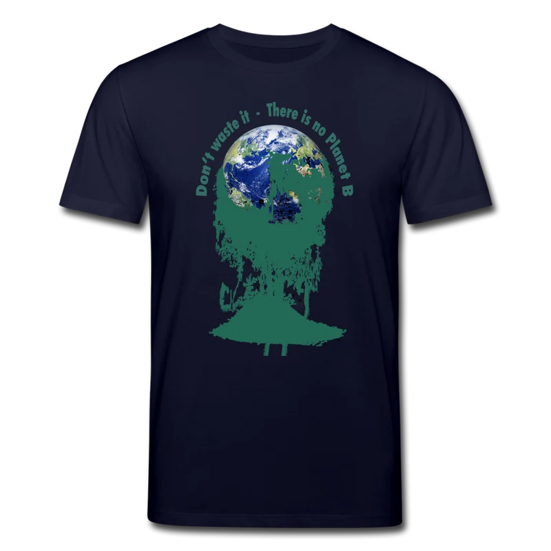 Männer Bio-T-Shirt von Stanley & Stella Don‘t waste it - There is no Planet B