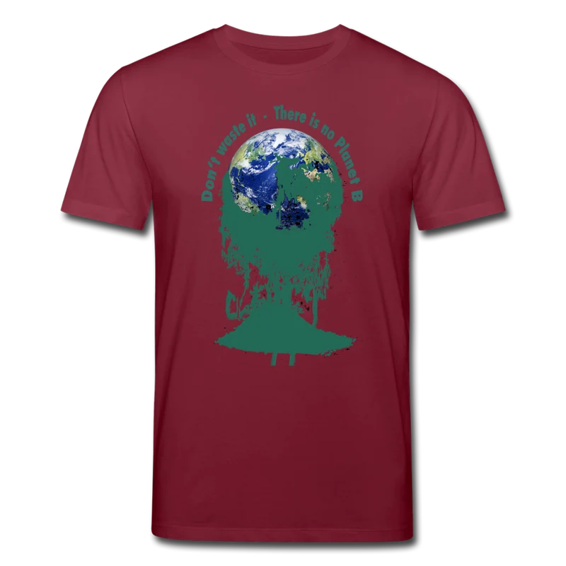 Männer Bio-T-Shirt von Stanley & Stella Don‘t waste it - There is no Planet B