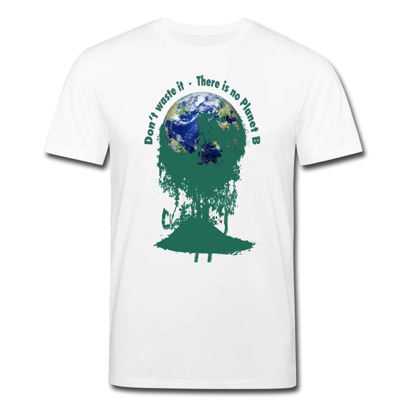 Männer Bio-T-Shirt von Stanley & Stella Don‘t waste it - There is no Planet B