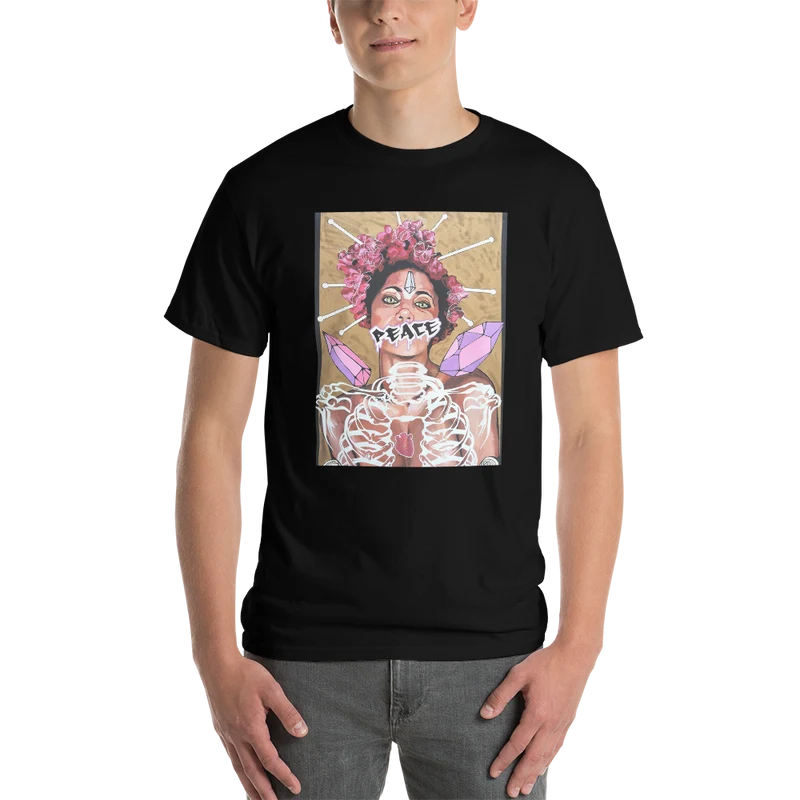 Kurzärmeliges T-Shirt Peace