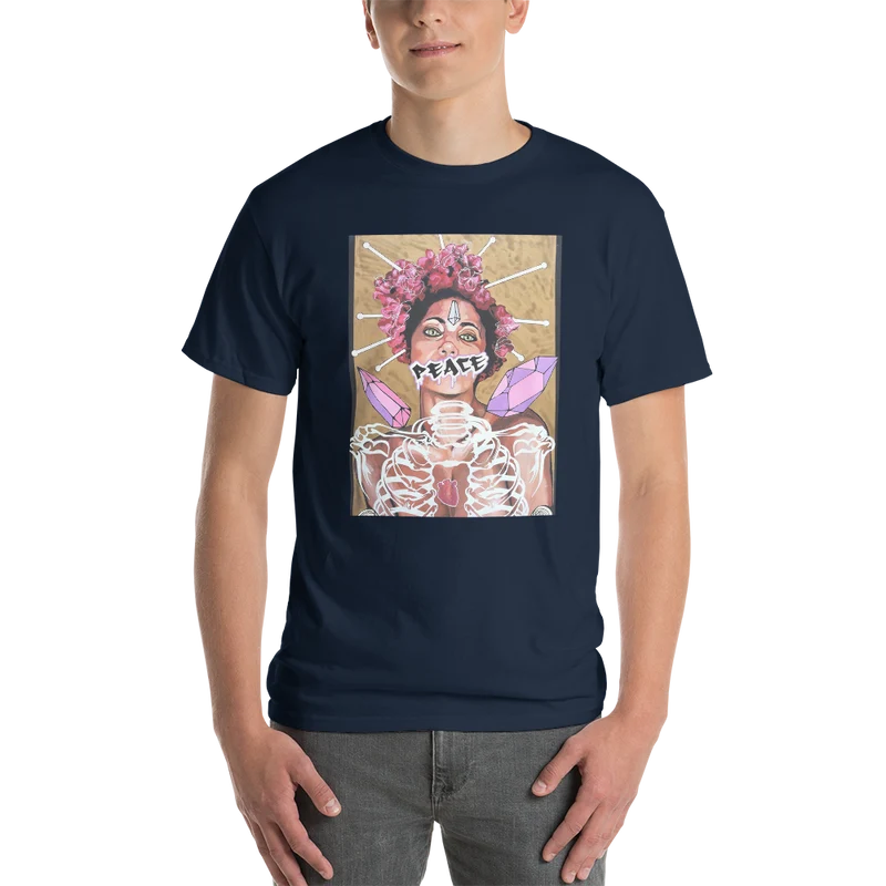 Kurzärmeliges T-Shirt Peace
