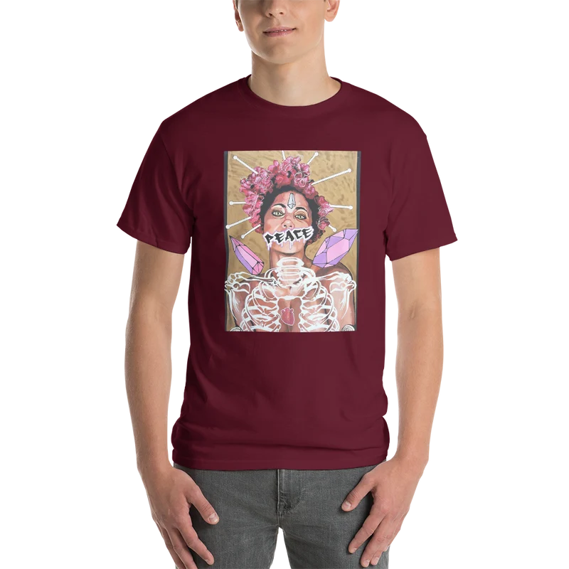 Kurzärmeliges T-Shirt Peace