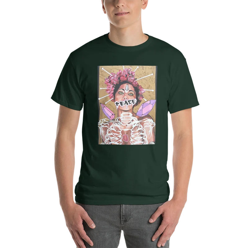 Kurzärmeliges T-Shirt Peace