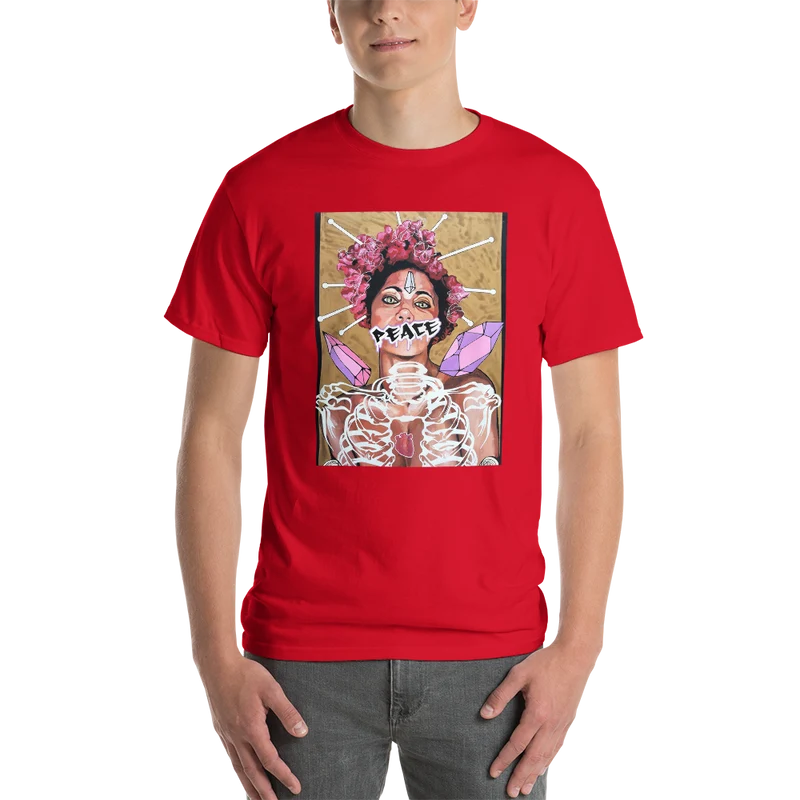 Kurzärmeliges T-Shirt Peace