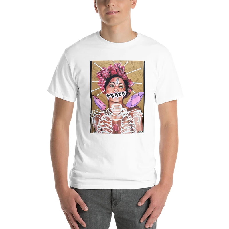 Kurzärmeliges T-Shirt Peace