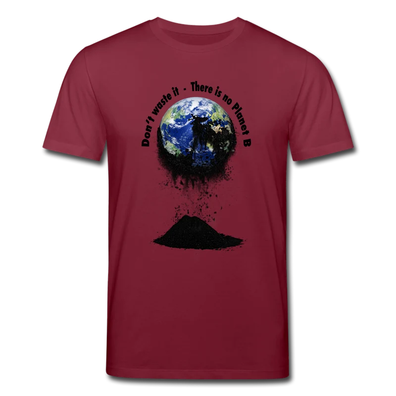 Männer Bio-T-Shirt von Stanley & Stella Don‘t waste it - There is no Planet B
