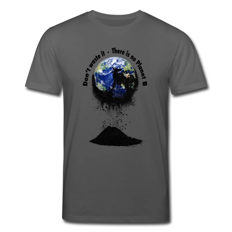 Männer Bio-T-Shirt von Stanley & Stella Don‘t waste it - There is no Planet B