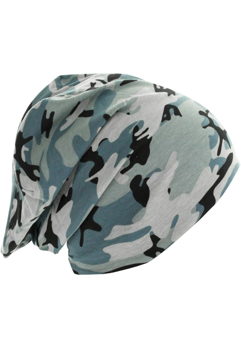 MSTRDS Printed Jersey Beanie