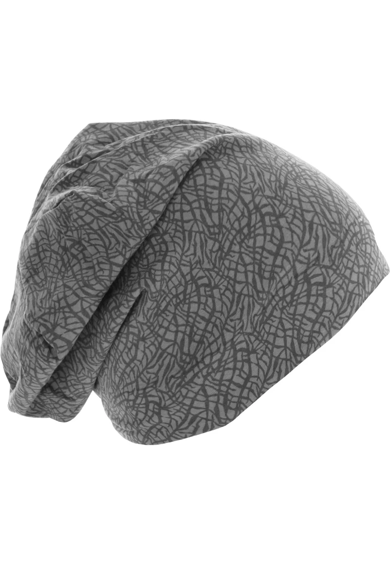 MSTRDS Printed Jersey Beanie