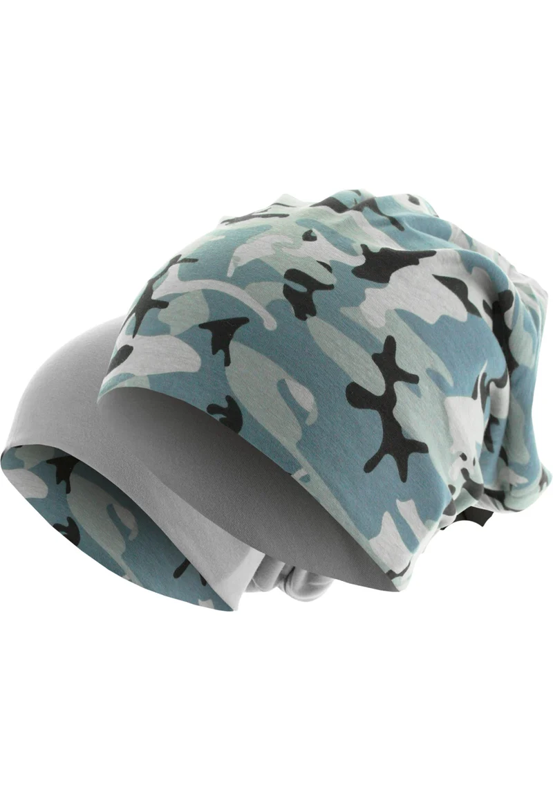 MSTRDS Printed Jersey Beanie