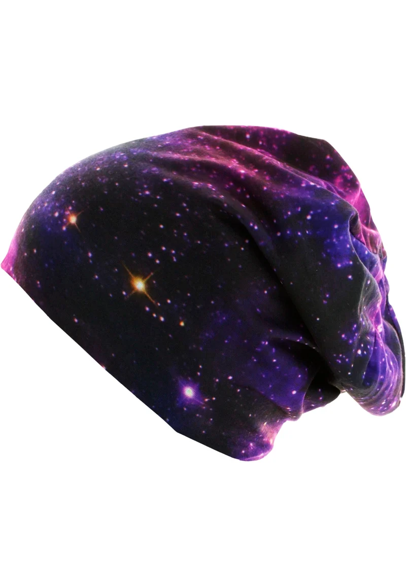 MSTRDS Printed Jersey Beanie