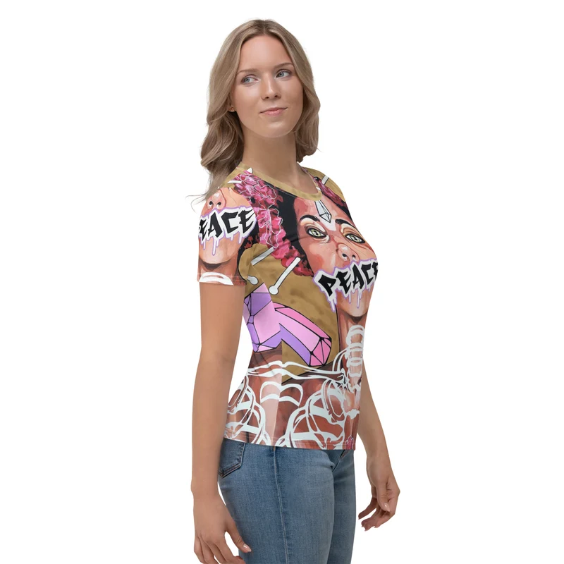 Damen-T-Shirt PEACE