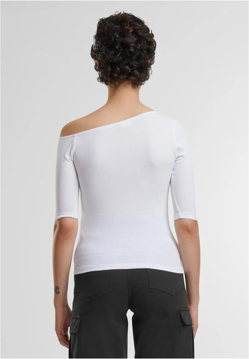 UC Organic Asymmetric Rib Tee 2-Pack
