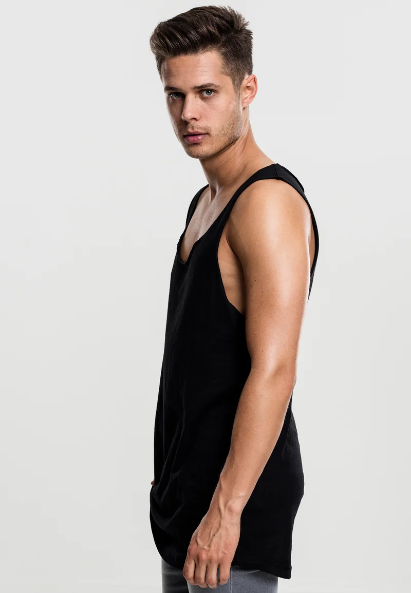 UC Long Shaped Open Edge Loose Tank
