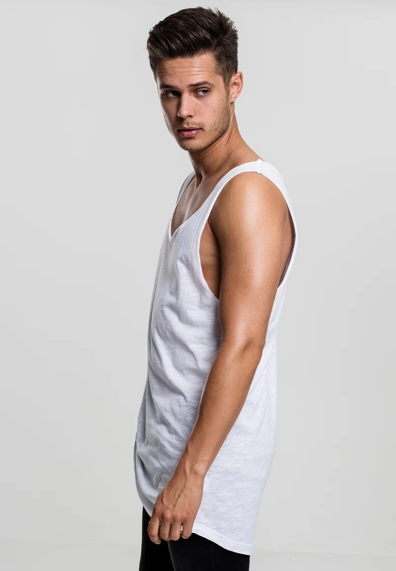 UC Long Shaped Open Edge Loose Tank