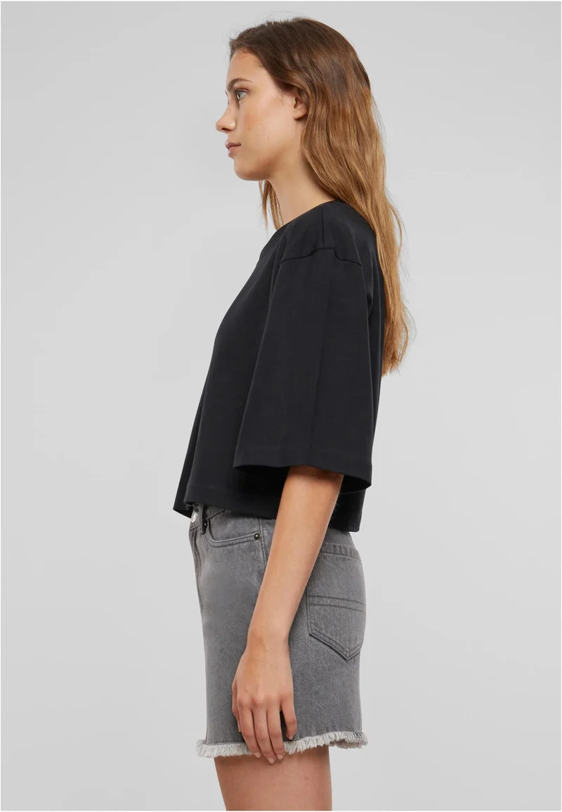 UC Heavy Organic Oversized Cropped Tee