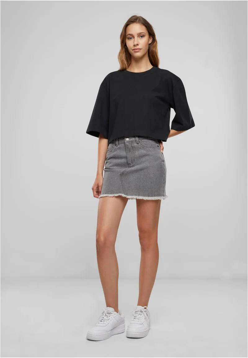 UC Heavy Organic Oversized Cropped Tee