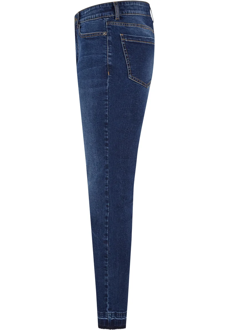 UC Ladies Skinny High Waist Open Hem Jeans